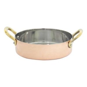 Gurmeaid İçi Paslanmaz Mini Sos ve Kızartma Tenceresi, 16 cm, Bakır