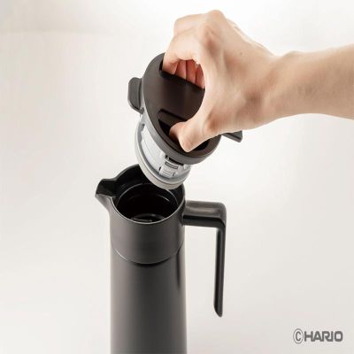 Hario CHP-800-B Yalıtımlı Servis Sürahisi, 800 ml, Siyah - Görsel 3