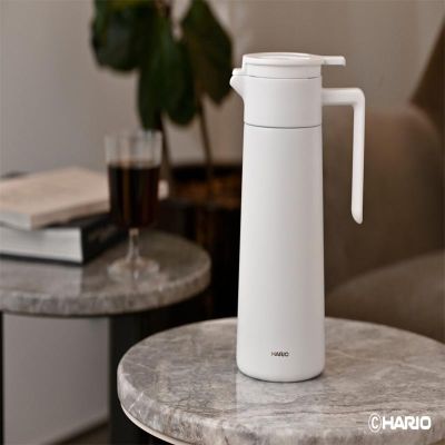 Hario CHP-800-W Yalıtımlı Servis Sürahisi, 800 ml, Beyaz - Görsel 2