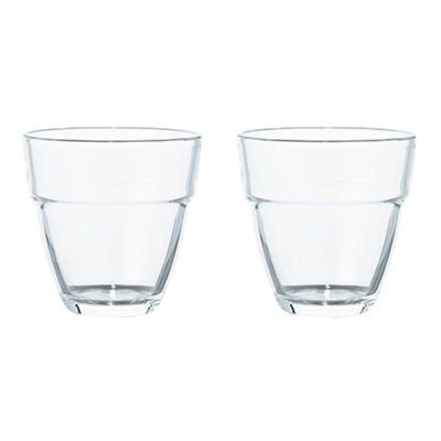 Hario HSG-1624 2'li Cam Bardak Set, 260 ml