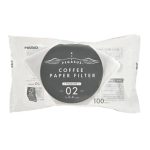 Hario PEF-02-100W Pegasus 02 Dripper Filtresi, 100 Adet