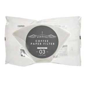 Hario PEF-03-100W Pegasus 03 Dripper Filtresi, 100 Adet