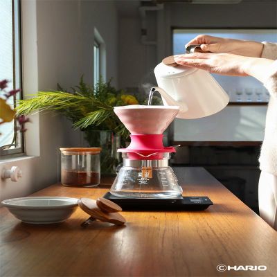 Hario SSDC-02-BEP V60 Immersion Seramik Dripper Switch, Pembe - Görsel 5