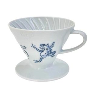 Hario T-VDC-02-W-CG Tachikichi V60 02 Dripper, Cho-ju-giga