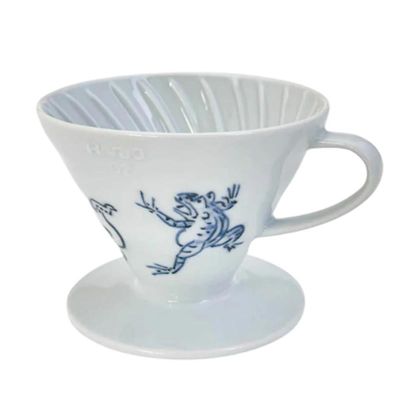 Hario T-VDC-02-W-CG Tachikichi V60 02 Dripper, Cho-ju-giga