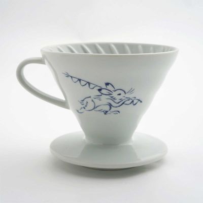 Hario T-VDC-02-W-CG Tachikichi V60 02 Dripper, Cho-ju-giga - Görsel 2
