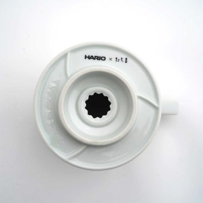 Hario T-VDC-02-W-CG Tachikichi V60 02 Dripper, Cho-ju-giga - Görsel 5