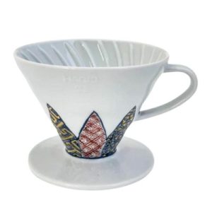 Hario T-VDC-02-W-SZ Tachikichi V60 02 Dripper, Shonzui