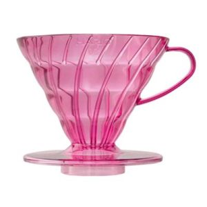 Hario VD-02-TPP-A Juicee V60 02 Dripper, Pembe
