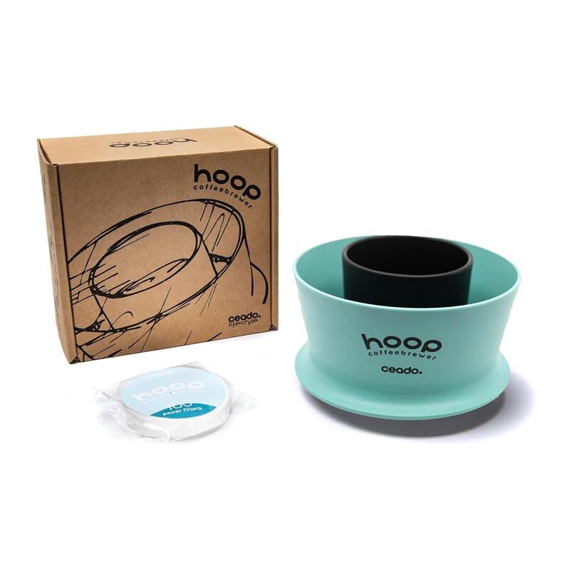 Hoop Coffee Brewer Manuel Kahve Demleme Ekipmanı, Aquamarine - Görsel 5