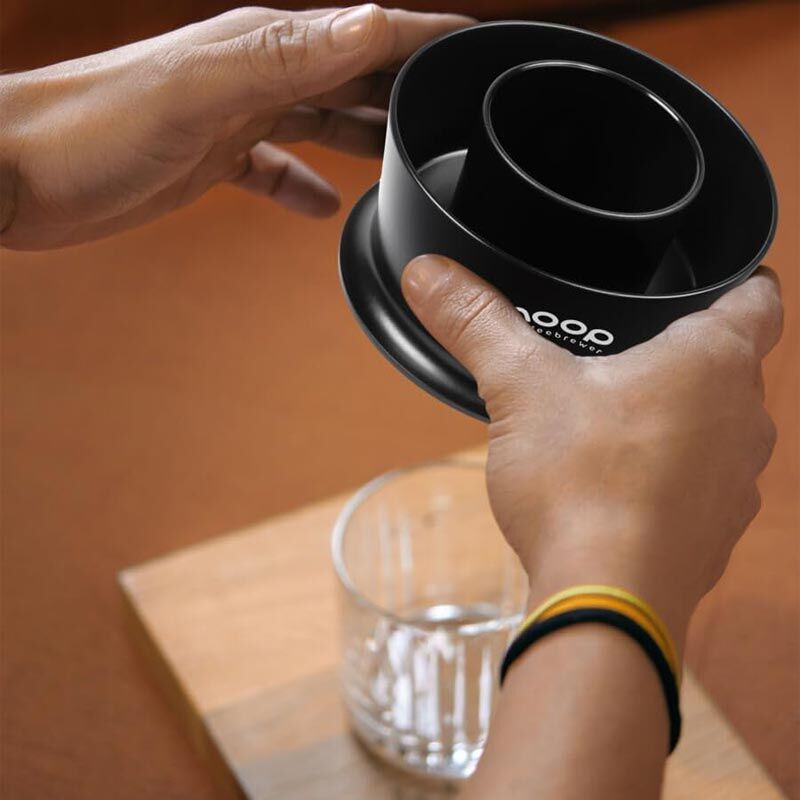 Hoop Coffee Brewer Manuel Kahve Demleme Ekipmanı, Siyah - Görsel 7