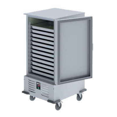 Iceinox CB 12 Soğutmalı ve Donduruculu Banket Arabası, 79x58x179 cm - Görsel 2