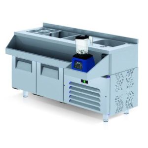 Iceinox CCY 140 Kokteyl Hazırlık Buzdolabı, 120x60x85 cm