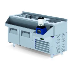 Iceinox CCY 190 Kokteyl Hazırlık Buzdolabı, 160x60x85 cm
