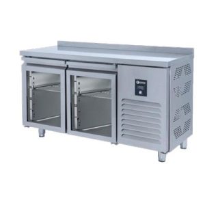 Iceinox CTS 275 UG Tezgah Tip Snack Buzdolabı, 2 Cam Kapılı