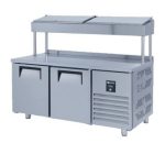 Iceinox PTS H 330 Make Up Yüksek Buzdolabı, 2 Kapılı