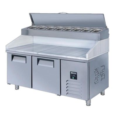 Iceinox PTS HM 330 CR Mermerli Make Up Buzdolabı, 150x70x130 cm