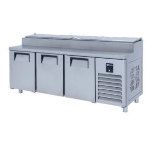 Iceinox PTS L 515 CR Make Up Kısa Buzdolabı, 3 Kapılı