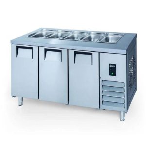 Iceinox STS 515 CR Servis Tip 3 Kapılı Buzdolabı, 200x70x85 cm