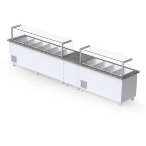 Iceinox STS F 515 CR Servis Buzdolabı, 3 Kapılı
