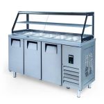 Iceinox STS G 515 Camlı Servis Buzdolabı, 3 Kapılı