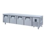 Iceinox UTS 370 CR Pişirici Altı Buzdolabı, 4 Kapılı