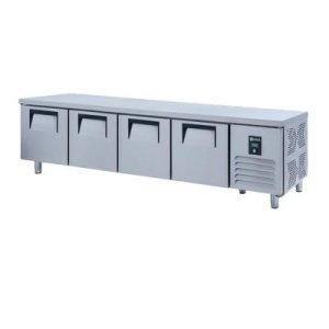 Iceinox UTS 370 CR Pişirici Altı Buzdolabı, 4 Kapılı