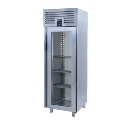 Iceinox VTS 520 N CR VG Dik Tip Snack ve GN Derin Dondurucu, 1 Cam Kapılı