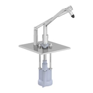 Kalando KD-0216-150-A Kollu Paslanmaz Çelik Sos Pompa Ünitesi, GN 1/6