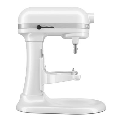 KitchenAid 5KSM55SXX Ağır Hizmet Tipi Kaldırılabilir Kaseli Stand Mikser, 5.2 L, Beyaz - Görsel 5