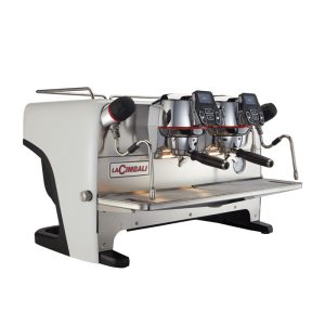 La Cimbali M200 GT1 DT/2 BUTTON Tall Cup Tam Otomatik Espresso Kahve Makinesi, 2 Gruplu, Beyaz