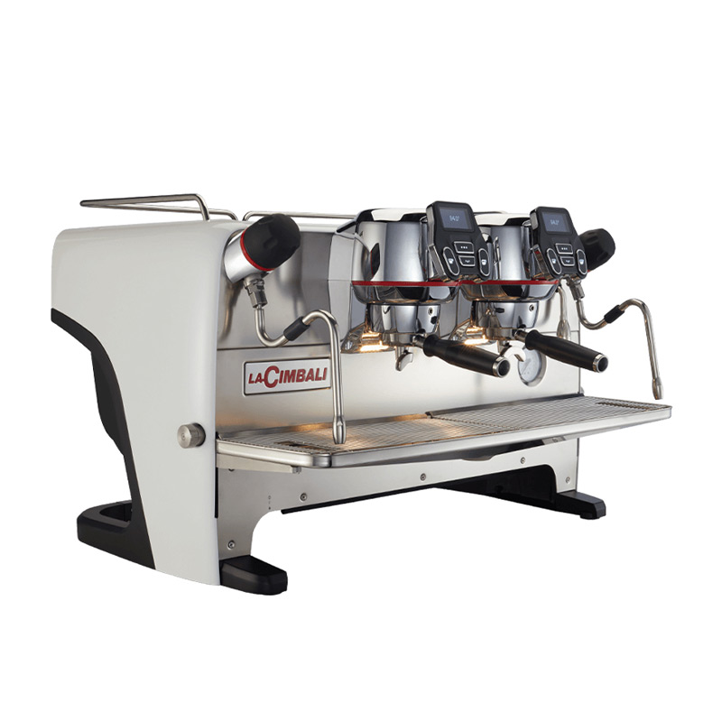 La Cimbali M200 GT1 DT/2 BUTTON Tall Cup Tam Otomatik Espresso Kahve Makinesi, 2 Gruplu, Beyaz