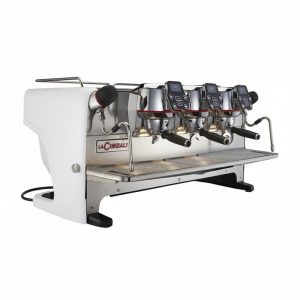 La Cimbali M200 GT1 DT/3 BUTTON Tall Cup Tam Otomatik Espresso Kahve Makinesi, 3 Gruplu, Beyaz