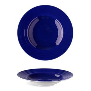 Lilien Indigo Makarna Tabağı, 27 cm, Mavi