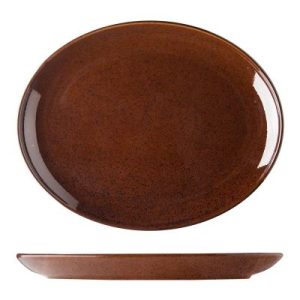 Lilien Lifestyle Oval Tabak, 28 cm, Kahverengi