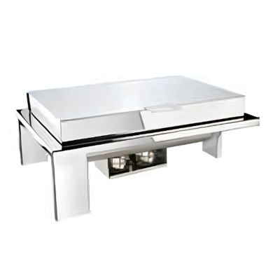 Öztiryakiler Ayaklı Dikdörtgen Chafing Dish, GN 1-1, 9 L, Jel Yakıtlı