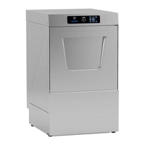 Öztiryakiler OBY 40T PDT Touch Panel Tahliye - Parlatıcı - Deterjan Pompalı Bardak Yıkama Makinesi, 40x40 cm Sepetli