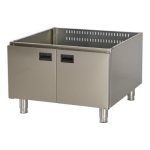 Öztiryakiler Optimum 700 Seri ODK 8070 Set Altı Kapaklı Dolaplı Taban Rafı, 80x64x57 cm