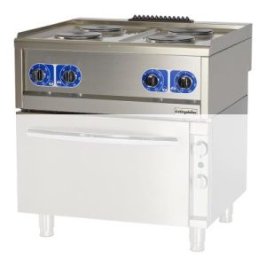 Öztiryakiler Optimum 700 Seri OSOE 8070 E Set Üstü Ocak, 80x70x28 cm, Elektrikli
