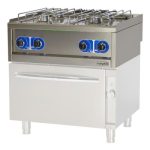 Öztiryakiler Optimum 700 Seri OSOG 8070 LE Set Üstü Ocak, 80x70x28 cm, Gazlı