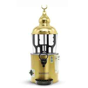 Samixir SC.06 Sıcak Çikolata ve Sahlep Makinesi, 6 L, Gold