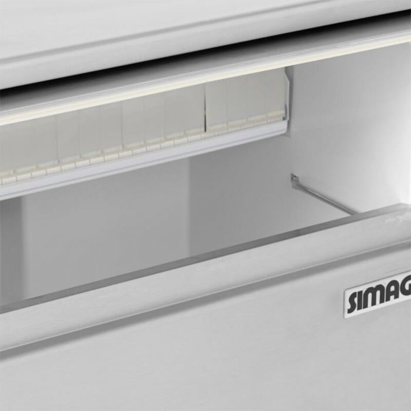 Simag SDH 64 AS Hazneli Parmak Buz Makinesi, 62 kg/gün Kapasiteli - Görsel 4