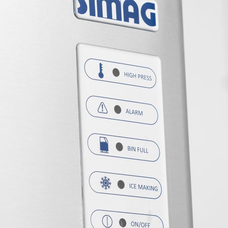 Simag SVD 503 AS Haznesiz Küp Buz Makinesi, 430 kg/gün Kapasiteli - Görsel 4
