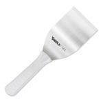 Sinerji Chocolate No 1 Plastik Saplı Spatula, 11.5 cm, Beyaz