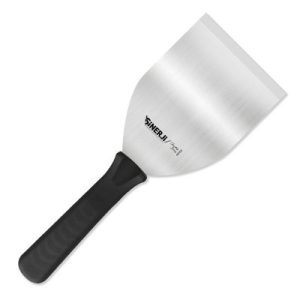 Sinerji Chocolate No 3 Plastik Saplı Spatula, 13 cm, Siyah