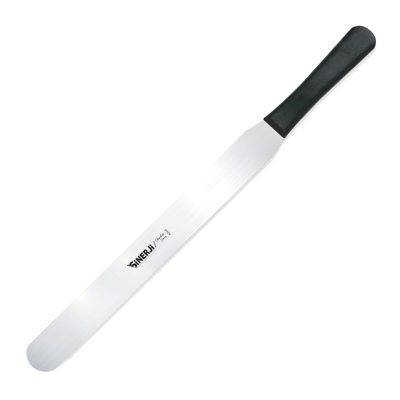 Sinerji Chocolate Plastik Saplı Pasta Bıçağı, 30 cm, Siyah