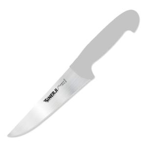 Sinerji Fingerprint No 3 Plastik Saplı Kasap Bıçağı, 18.5 cm, Beyaz