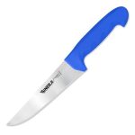 Sinerji Fingerprint No 3 Plastik Saplı Kasap Bıçağı, 18.5 cm, Mavi