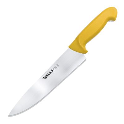 Sinerji Passion No 3 Plastik Saplı Şef Bıçağı, 22.5 cm, Sarı