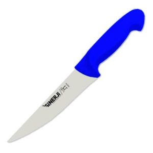 Sinerji Passion Plastik Saplı Düz Sebze Bıçağı, 12 cm, Mavi